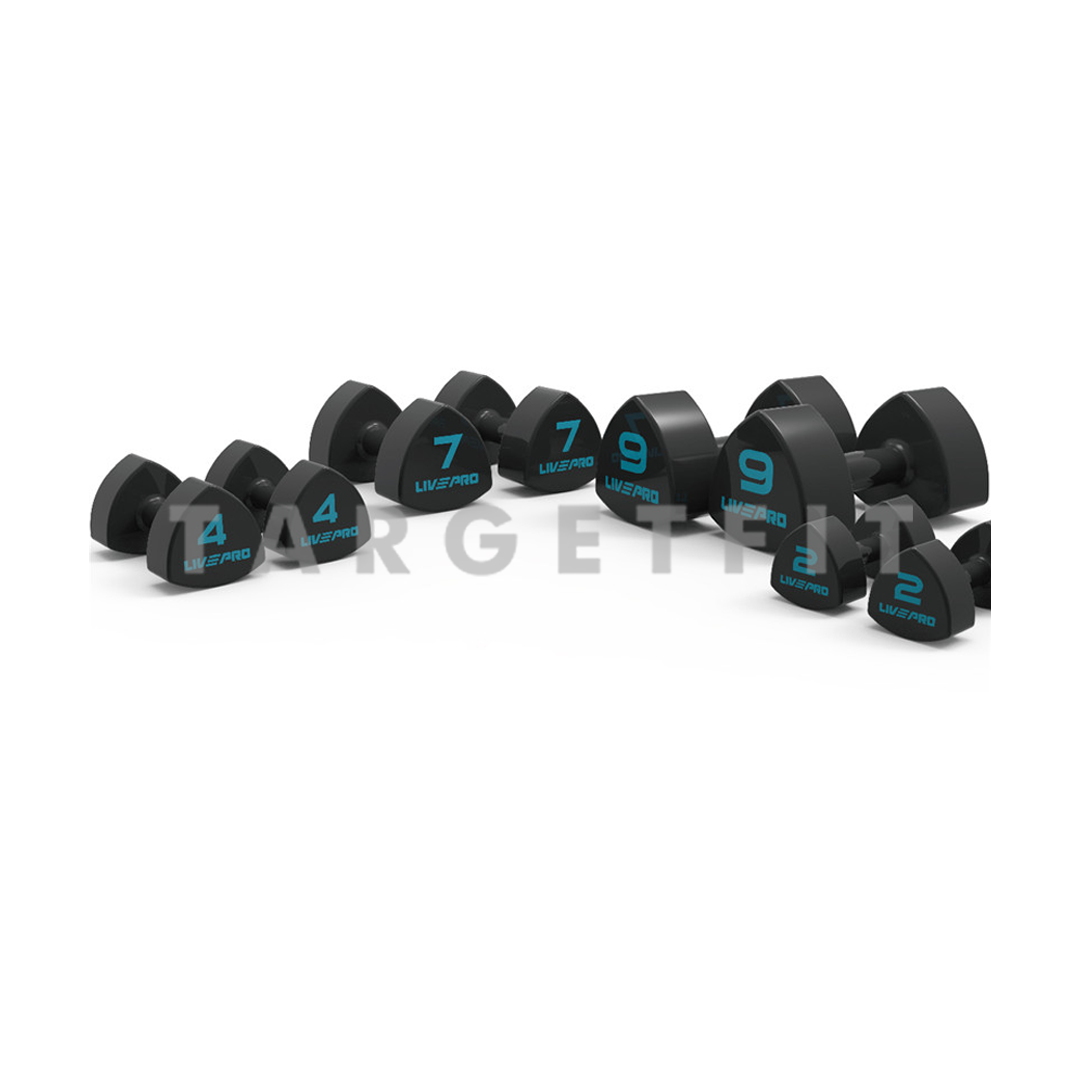 Studio Dumbbell Set 1kg s/d 10kg Livepro